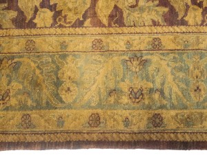 Burgundy Floral Classic 6X9 Agra Jaipur Oriental Rug
