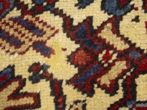 Vintage Red Floral 8X11 Heriz Persian Rug