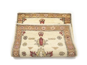 Cream Floral Ziegler Peshawar 2X3 Pakistan Oriental Rug