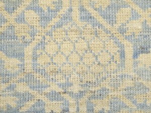 Beige Floral Khotan 4X6 Oushak Oriental Rug