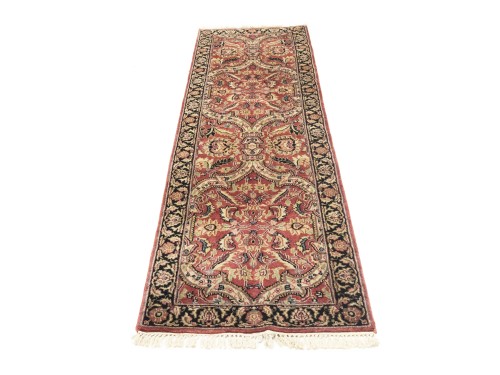 Red Floral Classic 3X8 Agra Jaipur Oriental Runner Rug