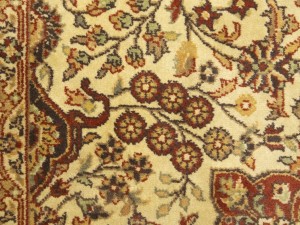 Cream Floral Classic 4X6 Agra Jaipur Oriental Rug