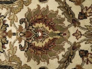 Cream Floral Classic 4X6 Agra Jaipur Oriental Rug