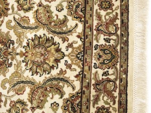 Cream Floral Classic 4X6 Agra Jaipur Oriental Rug