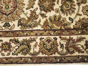 Cream Floral Classic 4X6 Agra Jaipur Oriental Rug