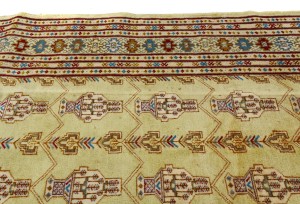 Vintage Allover Tribal 7X9 Turkoman Persian Rug