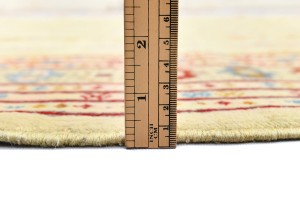 Vintage Allover Tribal 7X9 Turkoman Persian Rug