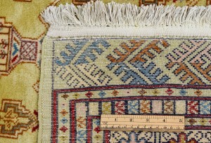 Vintage Allover Tribal 7X9 Turkoman Persian Rug