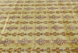 Vintage Allover Tribal 7X9 Turkoman Persian Rug