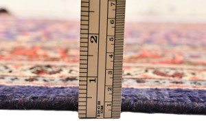 Vintage Purple-navy Traditional 6X10 Kashmar Persian Rug