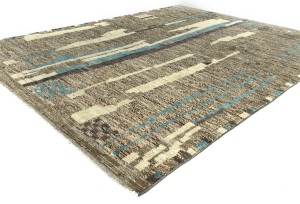 Multicolored Tribal Modern 8X10 Moroccan Style Oriental Rug