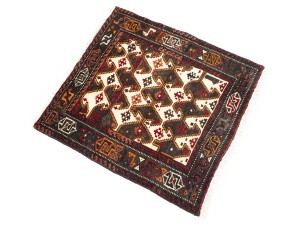 Vintage Tribal 2X2 Balouch Persian Square Rug