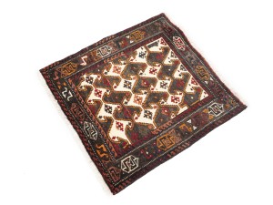 Vintage Tribal 2X2 Balouch Persian Square Rug