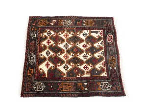 Vintage Tribal 2X2 Balouch Persian Square Rug
