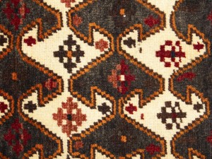 Vintage Tribal 2X2 Balouch Persian Square Rug