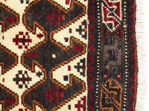 Vintage Tribal 2X2 Balouch Persian Square Rug