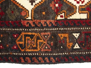 Vintage Tribal 2X2 Balouch Persian Square Rug