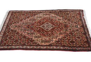 Vintage Geometric 2X3 Bidjar Sanneh Persian Rug