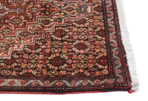 Vintage Geometric 2X3 Bidjar Sanneh Persian Rug