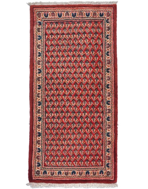 Vintage Red Tribal 2'3X4'6 Botemir Persian Rug