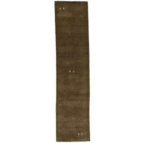 Brown Tribal 3X12 Gabbeh Modern Runner Rug